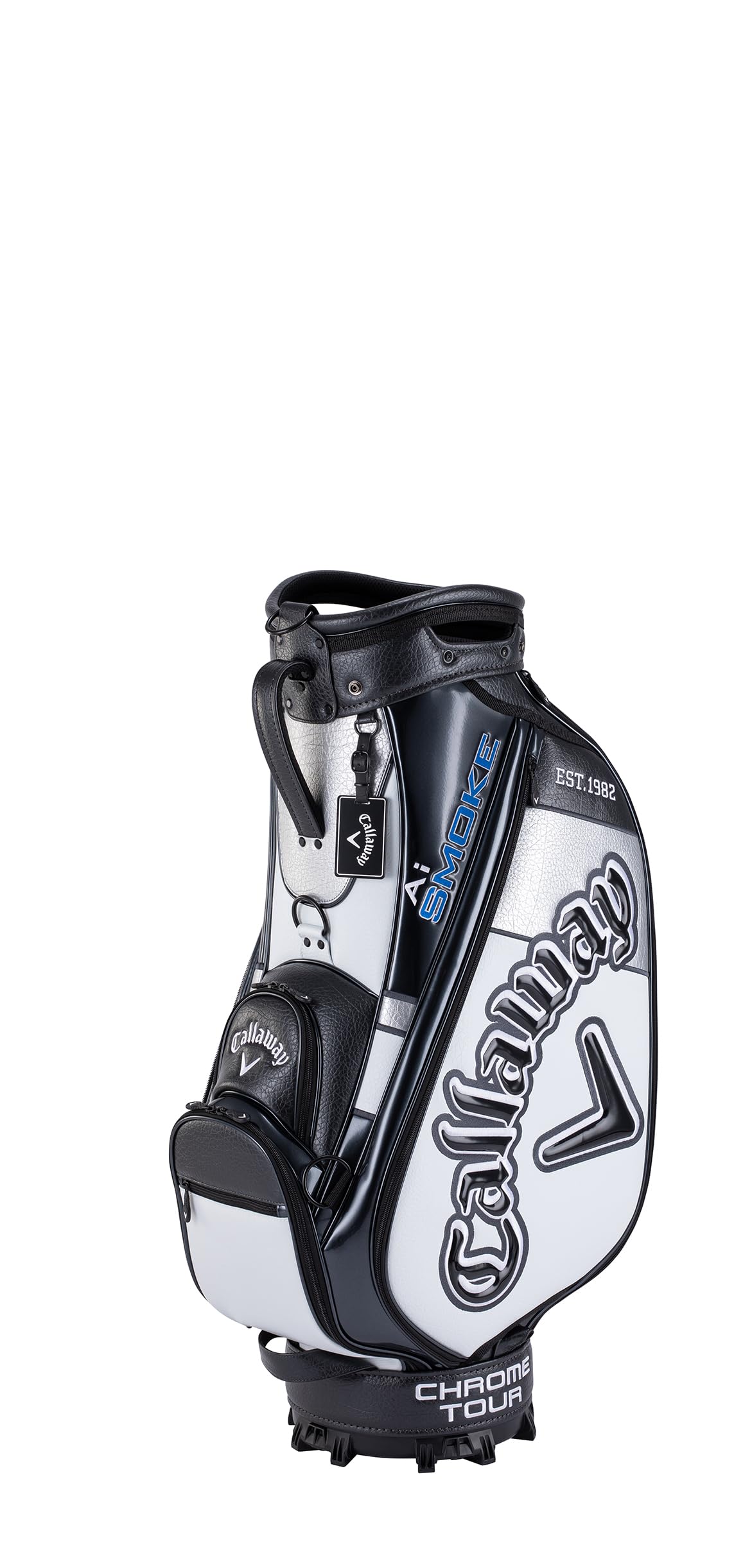 Amazon | キャロウェイ(Callaway) キャディバッグ CRT TOUR WHT/SLV 24