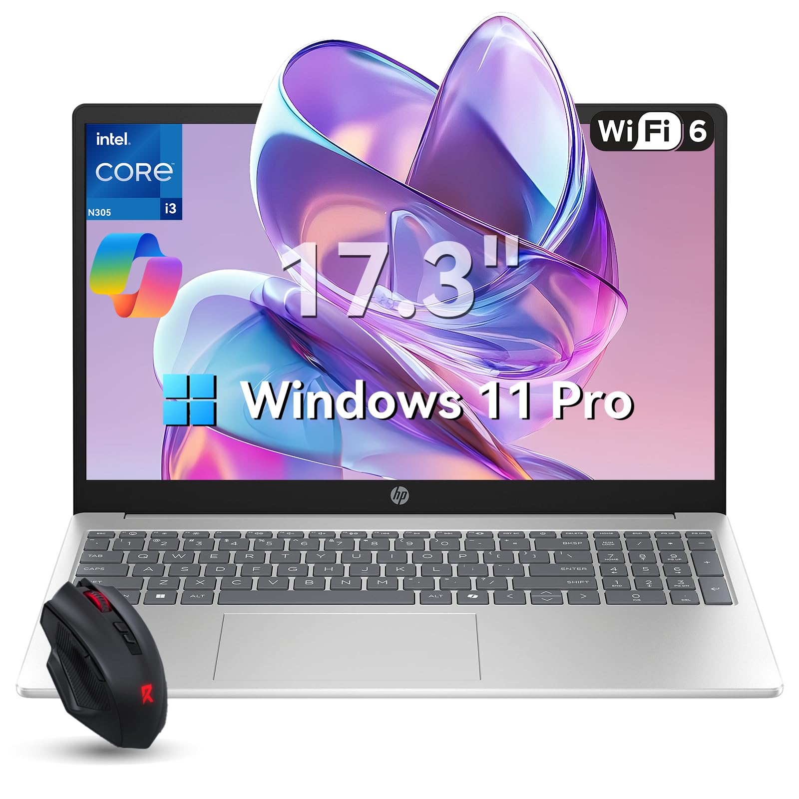 Amazon.com: HP 2026 17 inch laptops, 16GB RAM 512GB SSD Windows 11