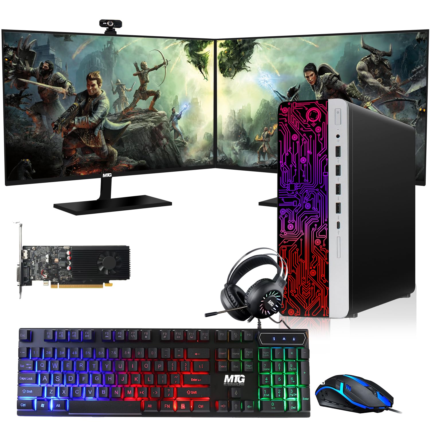 Amazon.com: TechMagnet HP G3 Gaming Desktop PC, Intel Core i7 6th