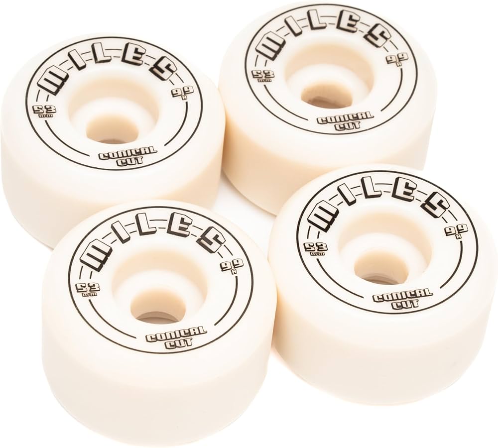 Amazon | マイルズ 【MILES WHEELS】スケートボード ウィール 99a