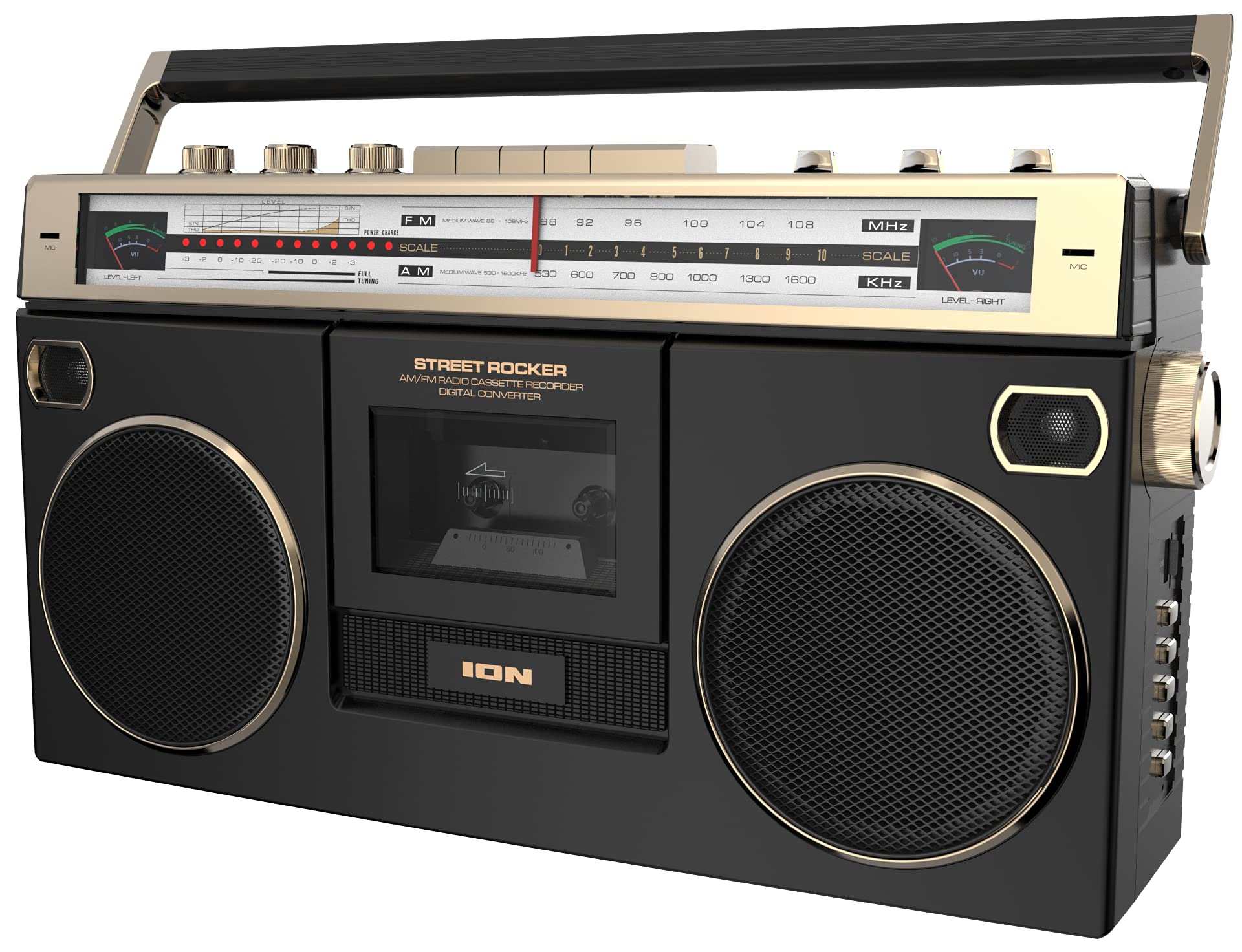 Amazon.com: Ion Audio 1980S-Style Portable Bluetooth Boombox AM/FM