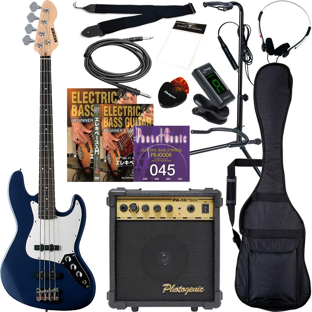 Amazon | SELDER セルダー ベース ジャズベースタイプ JB-30/DBL