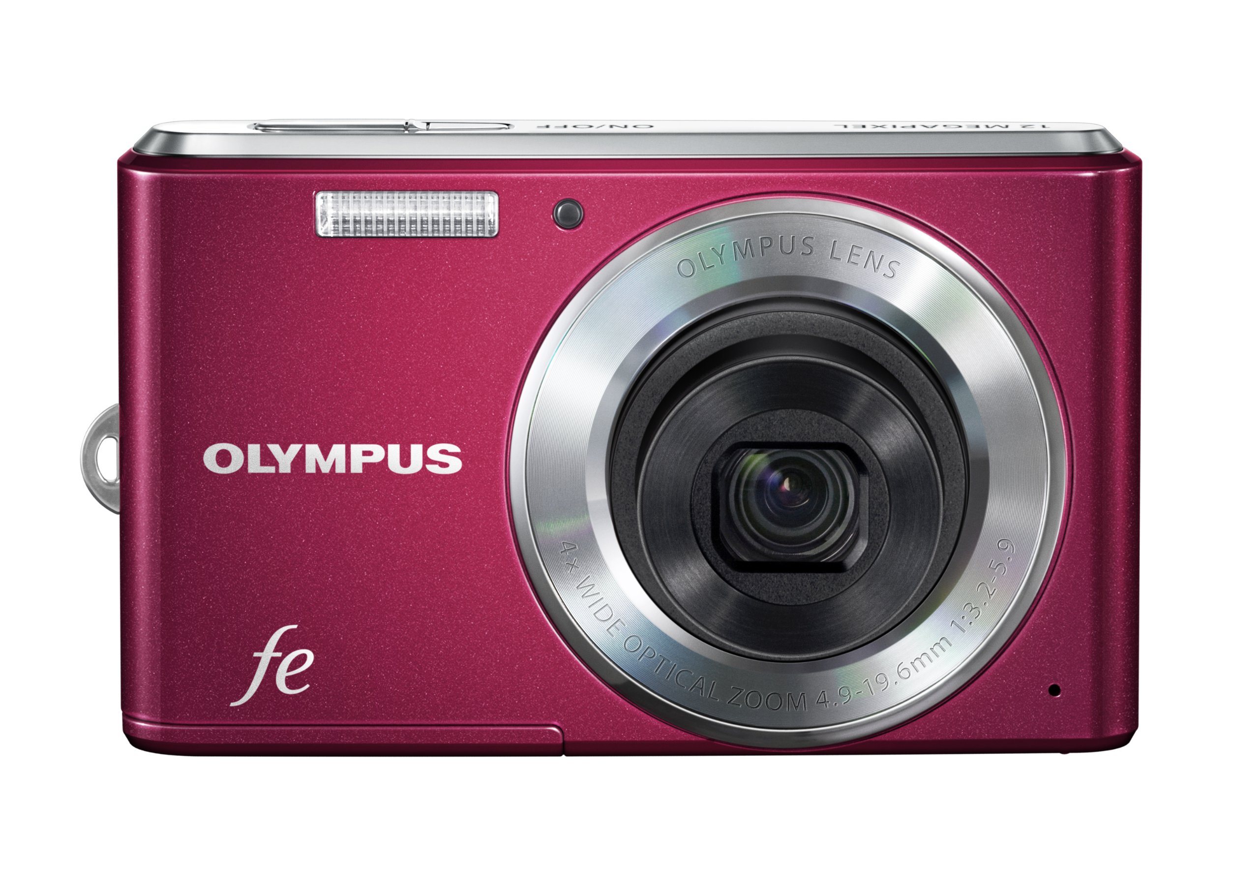Amazon | OLYMPUS デジタルカメラ FE-4050 レッド 光学4倍ズーム FE