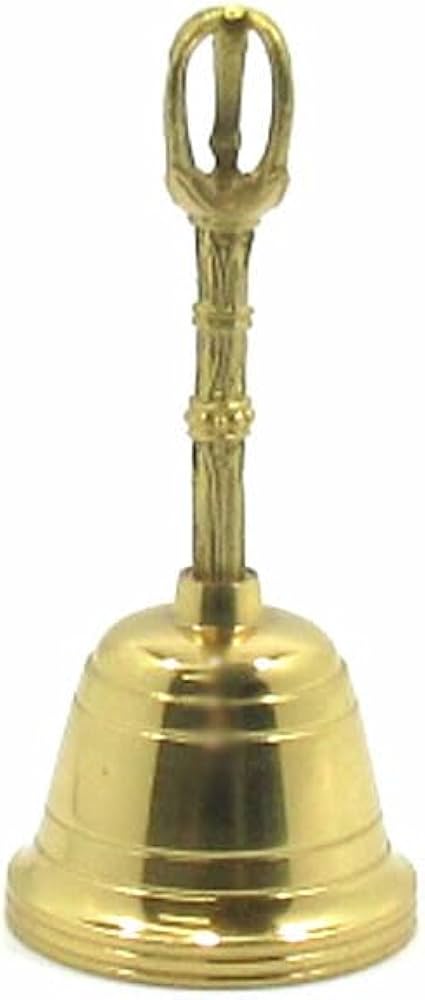 Amazon.co.jp: 五鈷鈴 金剛鈴 持鈴 仏具 置物 密教法具 五鈷杵 金剛杵