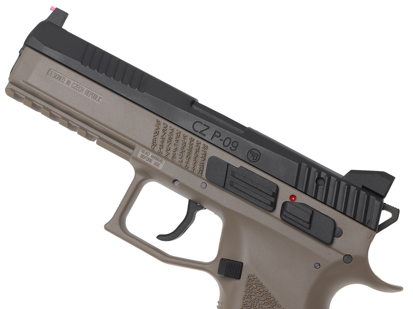 Carbon8 ガスブローバック CZ P09 CO2 ガスガン本体 [カラー：ブラック