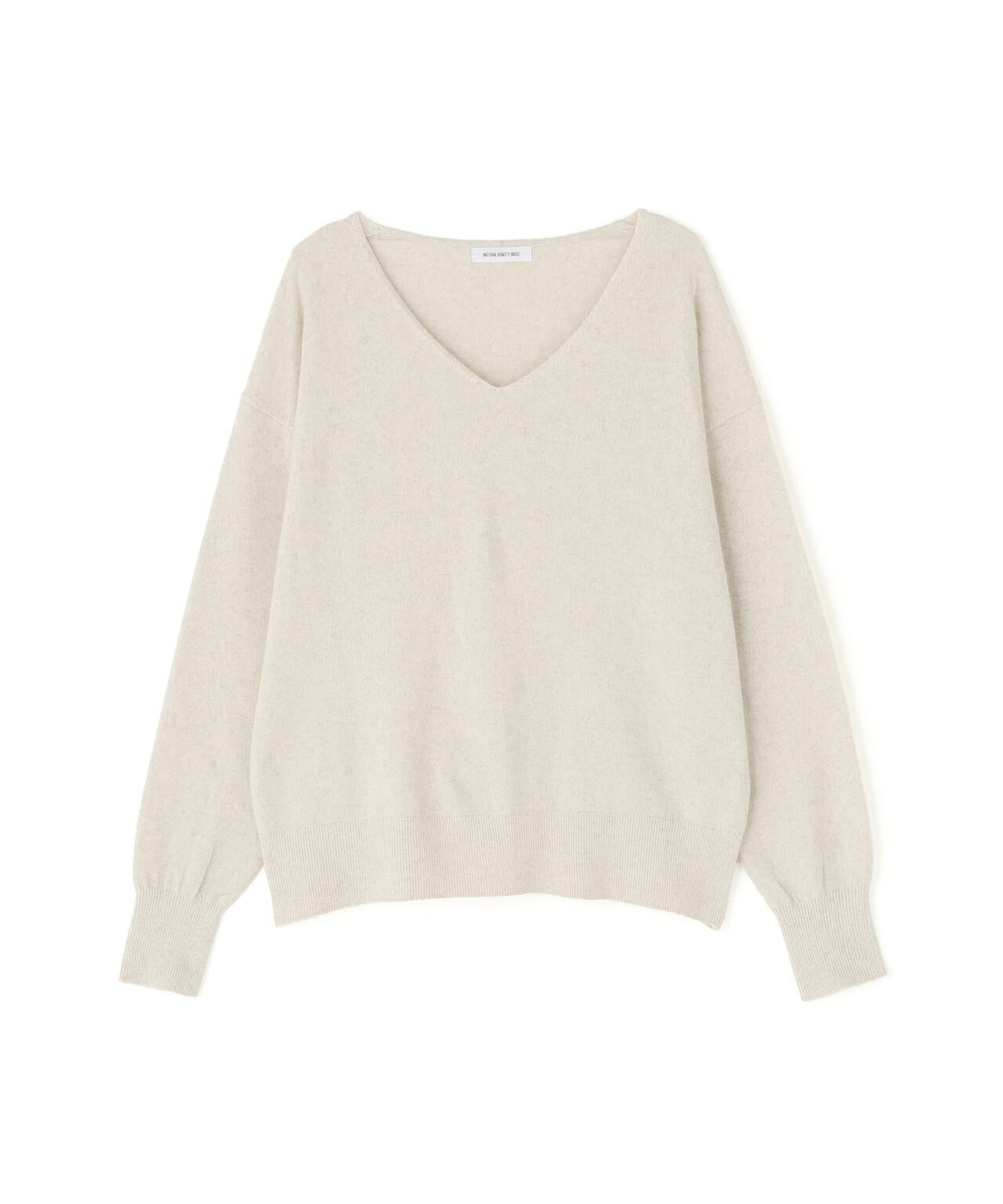 FOX混ジェントリーシリーズ Vネックニット | NATURAL BEAUTY BASIC