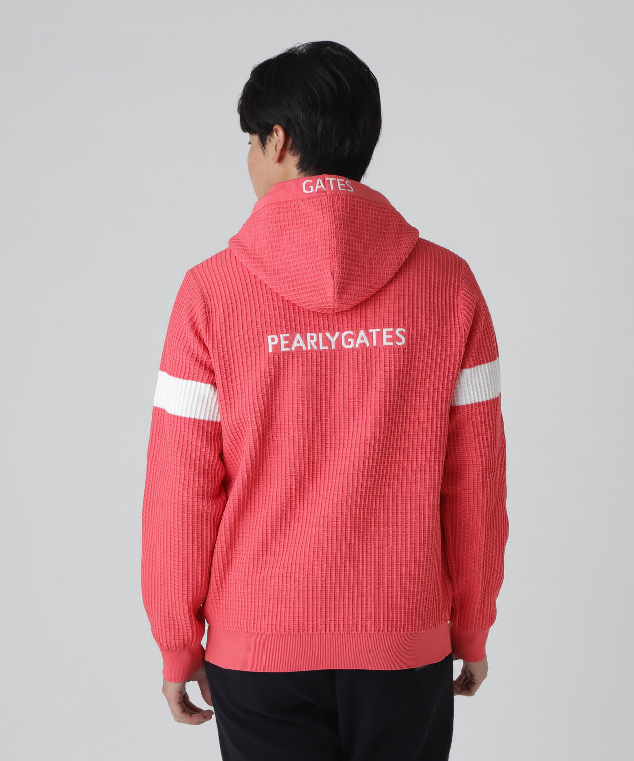 12Gダブルジャガードフーディニットプルオーバー | PEARLY GATES