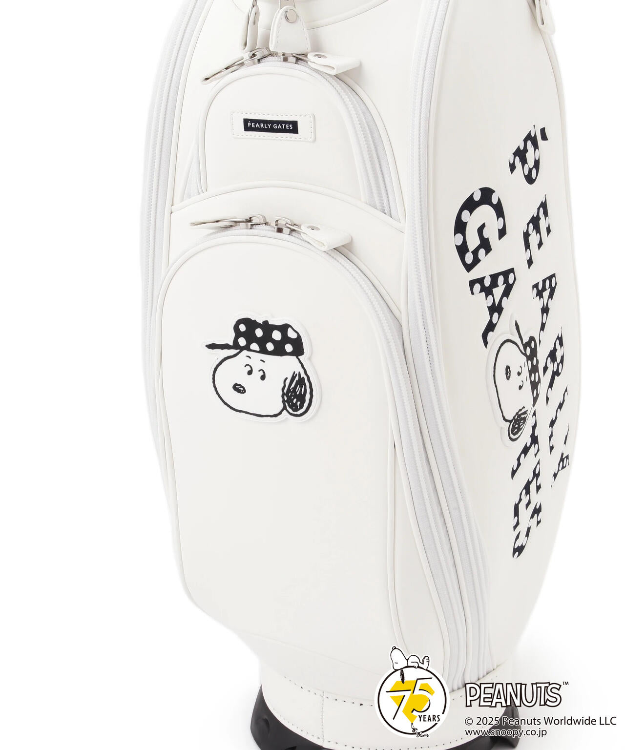 SNOOPY】合皮キャディバッグ ＜一部店舗&公式オンラインオリジナル