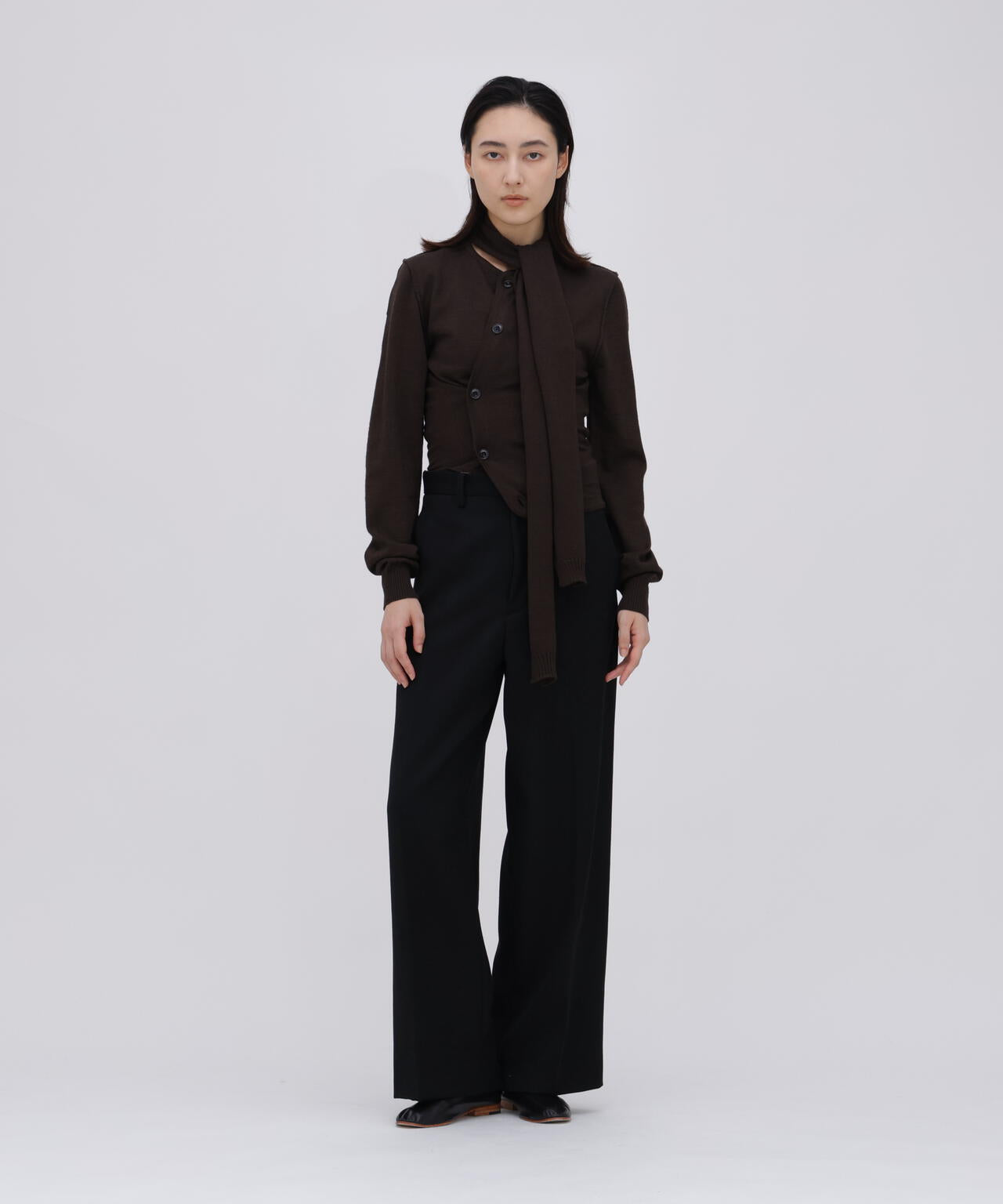 LEMAIRE / TWISTED CARDIGAN WITH SCARF | THE LIBRARY（ザ ライブ