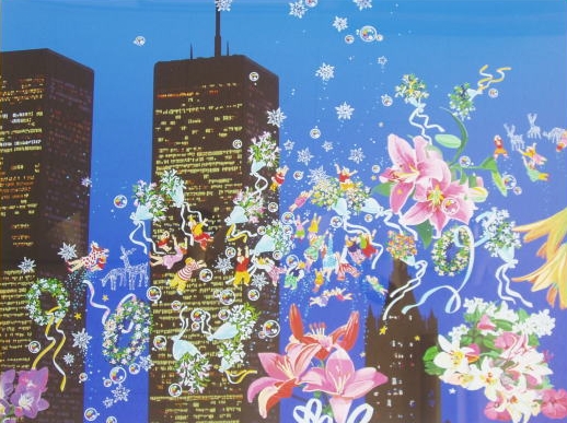 ヒロ・ヤマガタ『花火』AP版 限定85部 シルクスクリーン 直筆サイン