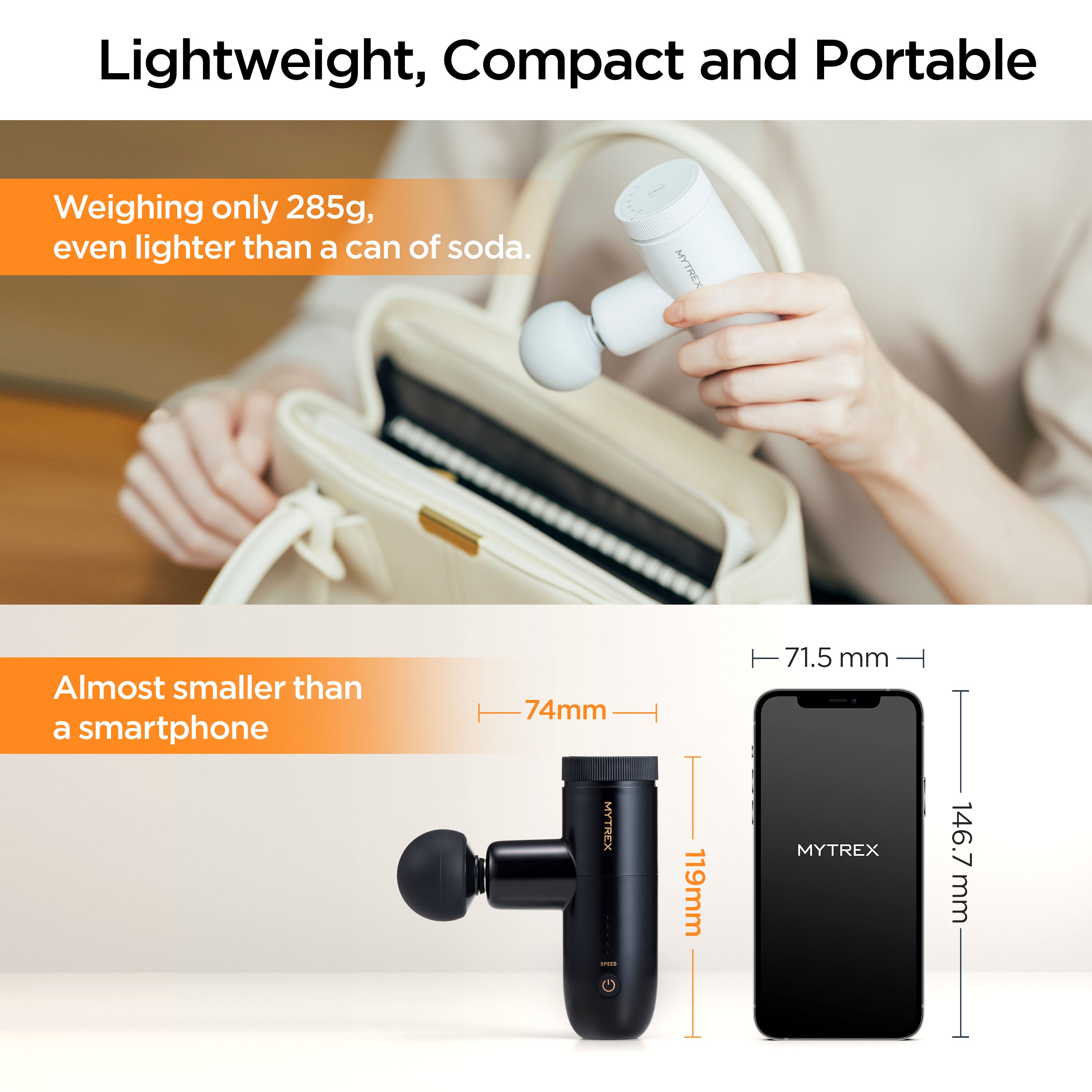 Rebive Mini XS2 Massage Gun – MYTREX Global