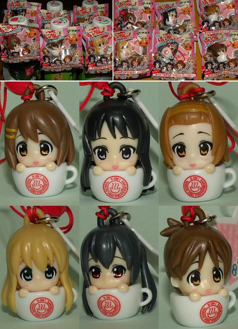 けいおん オリジナルミニフィギュア 全6種 伊藤園×ローソン】: 某機械