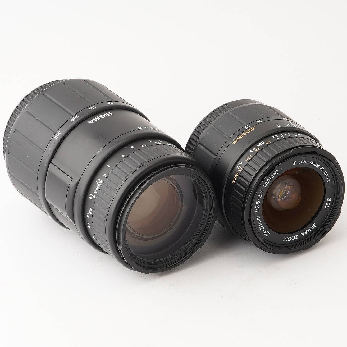 シグマ Sigma 70-300mm F4-5.6 D DL Macro Super / Sigma 28-80mm F3.5