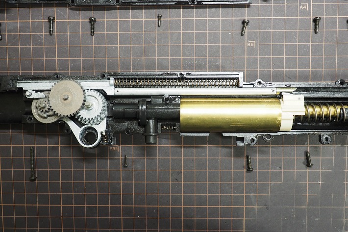 東京マルイ 電動UZI】VER5メカボックスの内部構造と修理について