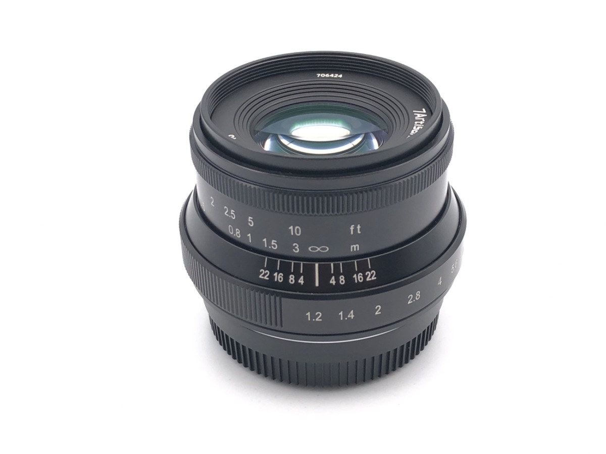 中古：AB(良品)】七工匠 7Artisans 35mm F1.2 ll フジフイルムX用