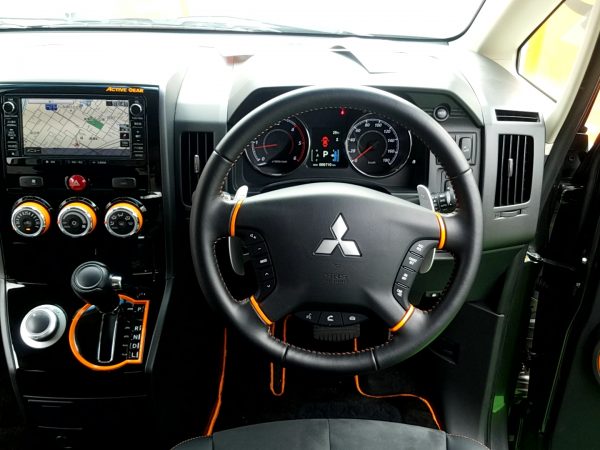 三菱デリカD:5・アクティブギア（外観・内装の評価）3列目はしっかり