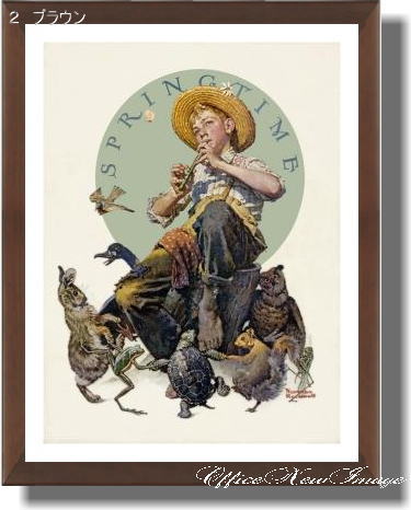 ノーマン・ロックウェル *Springtime