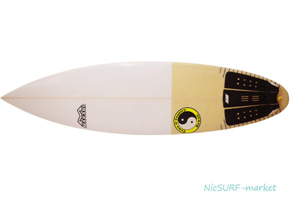 T&C タウンアンドカントリーサーフボード H・MOD 中古ショートボード 5