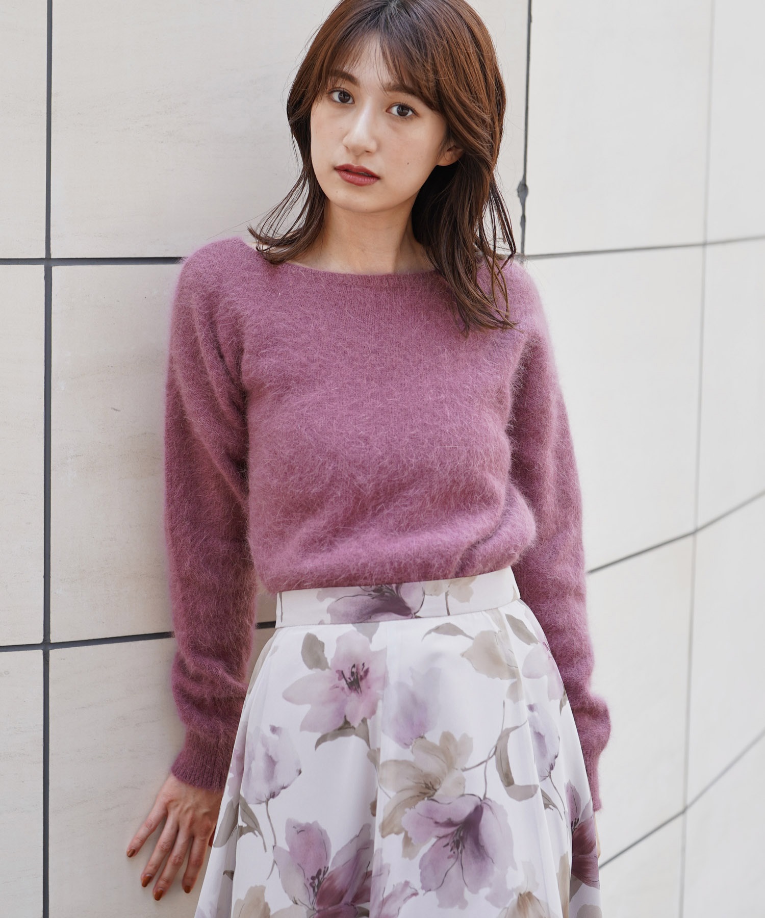 アンゴラレース2WAYニット | ニット | NOELA OFFICIAL WEB STORE