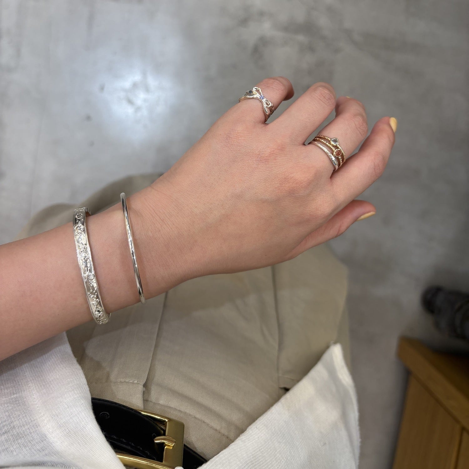 シルバーバングル｜ブレスレット｜ノジェス 公式オンラインストア