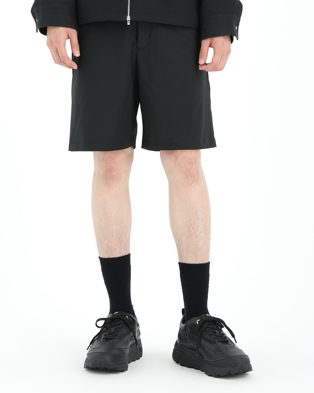 OAO公式ストア】THE CURVE 1 Black (ザカーブワン) | レザースニーカー