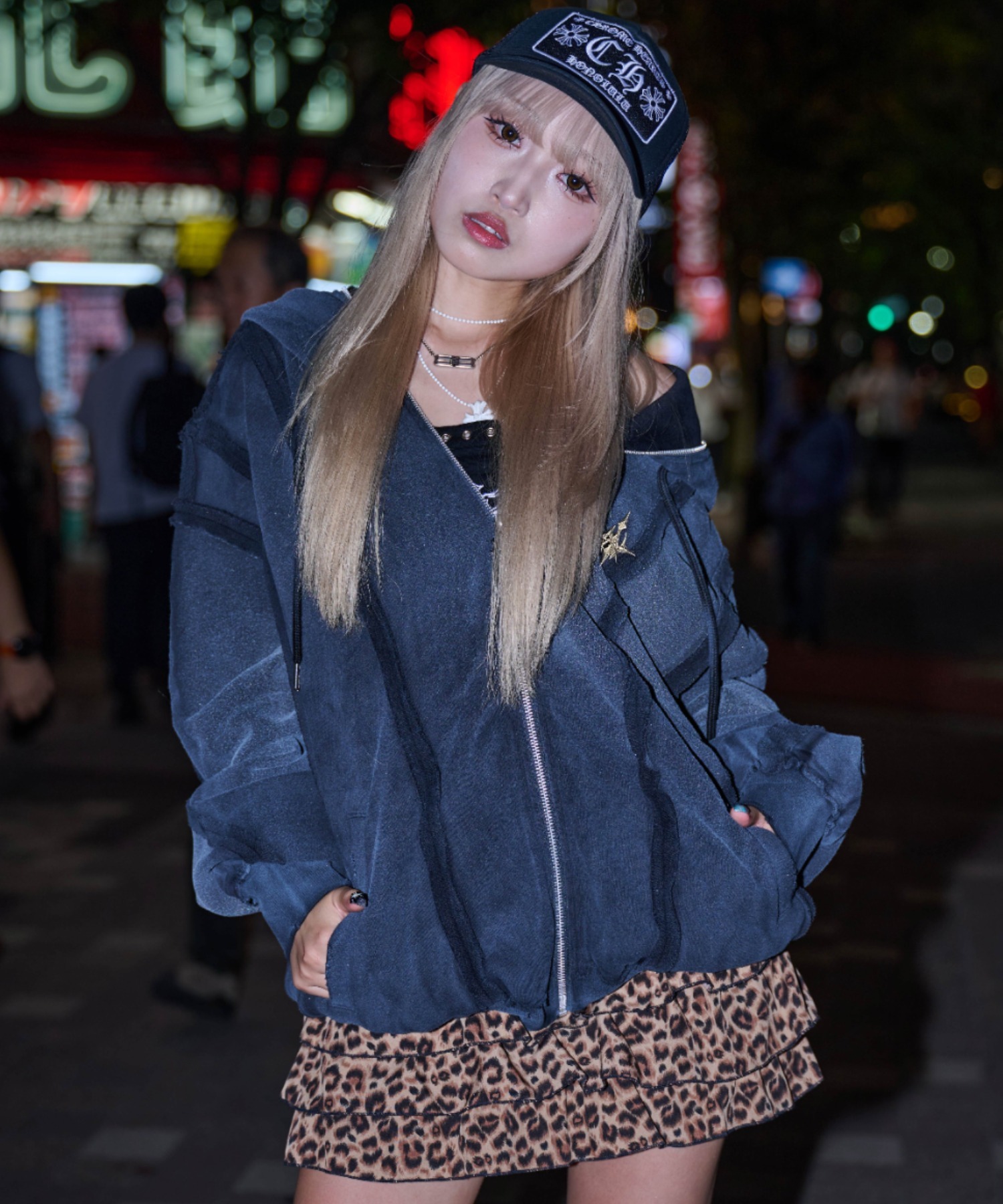 A'GEM/9 × .kom 『A'GEM/9/エージェムナイン』 吹付加工パーカー A'GEM