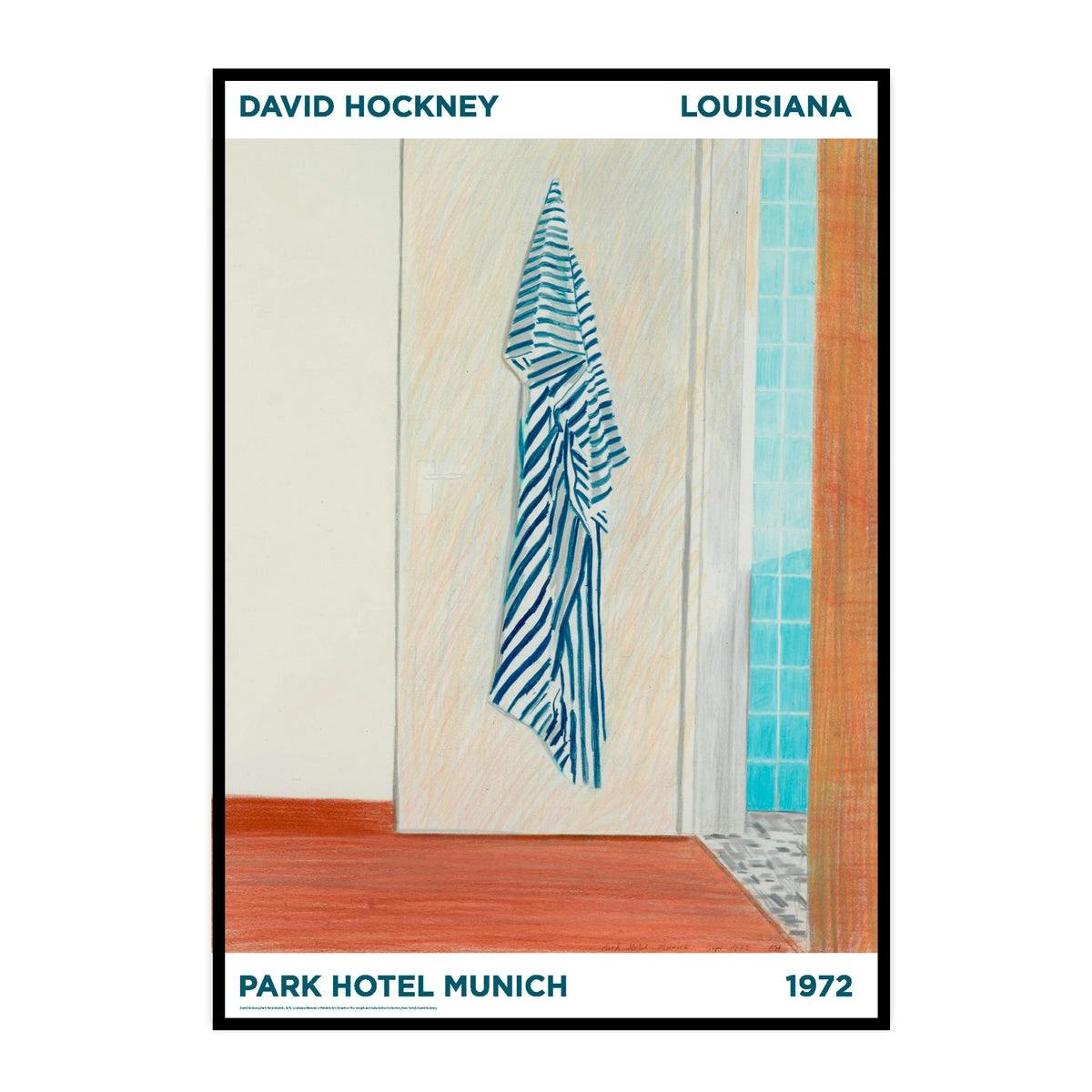 DAVID HOCKNEY / PARK HOTEL MUNICH (1972)：デイヴィッド・ホックニー