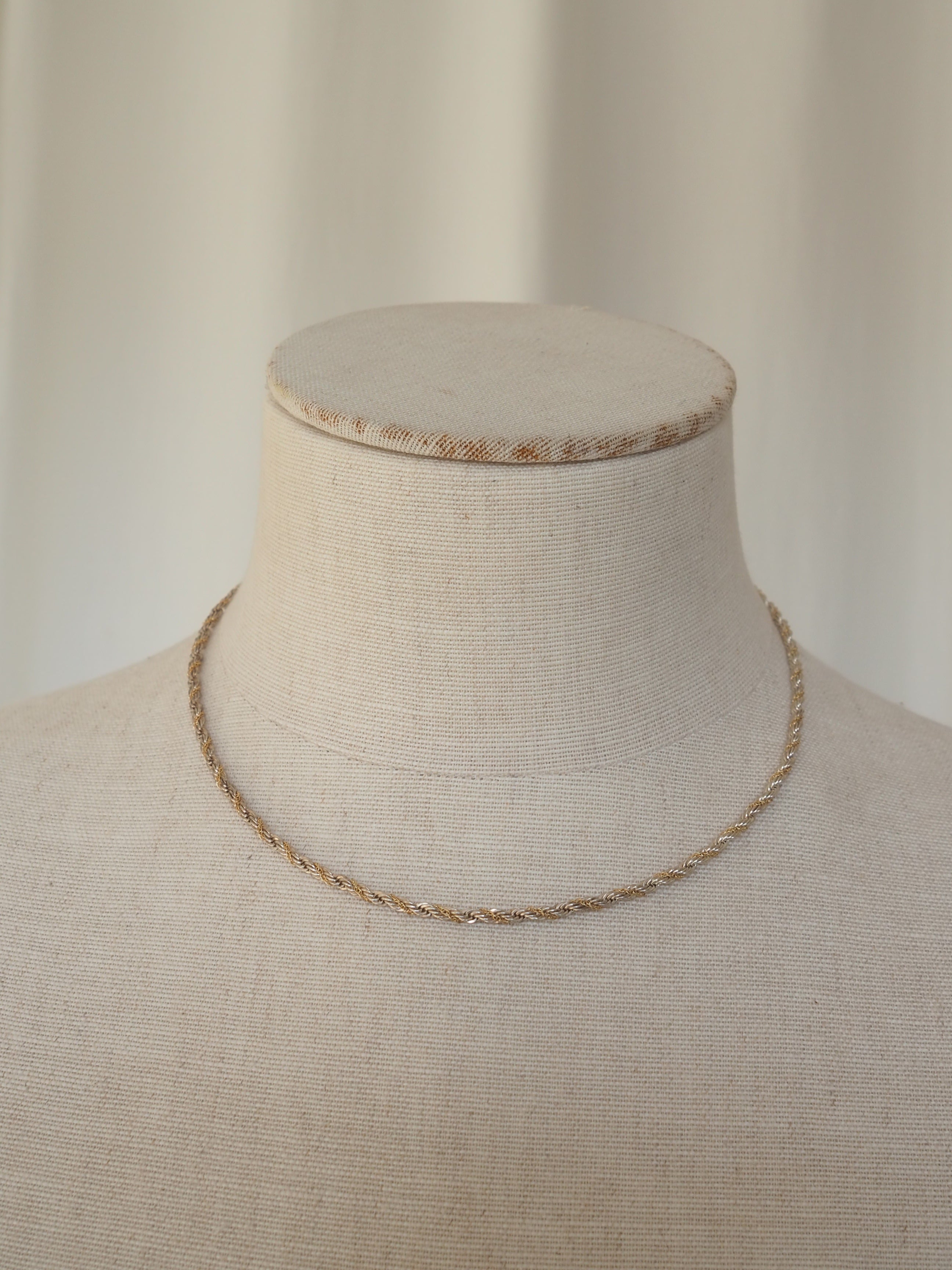 Tiffany & Co ヴィンテージ ティファニー ツイスト チェーン