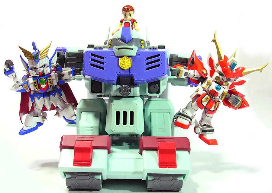 海外版フレクション ガンパンツァー バンダイ SDガンダムフォース