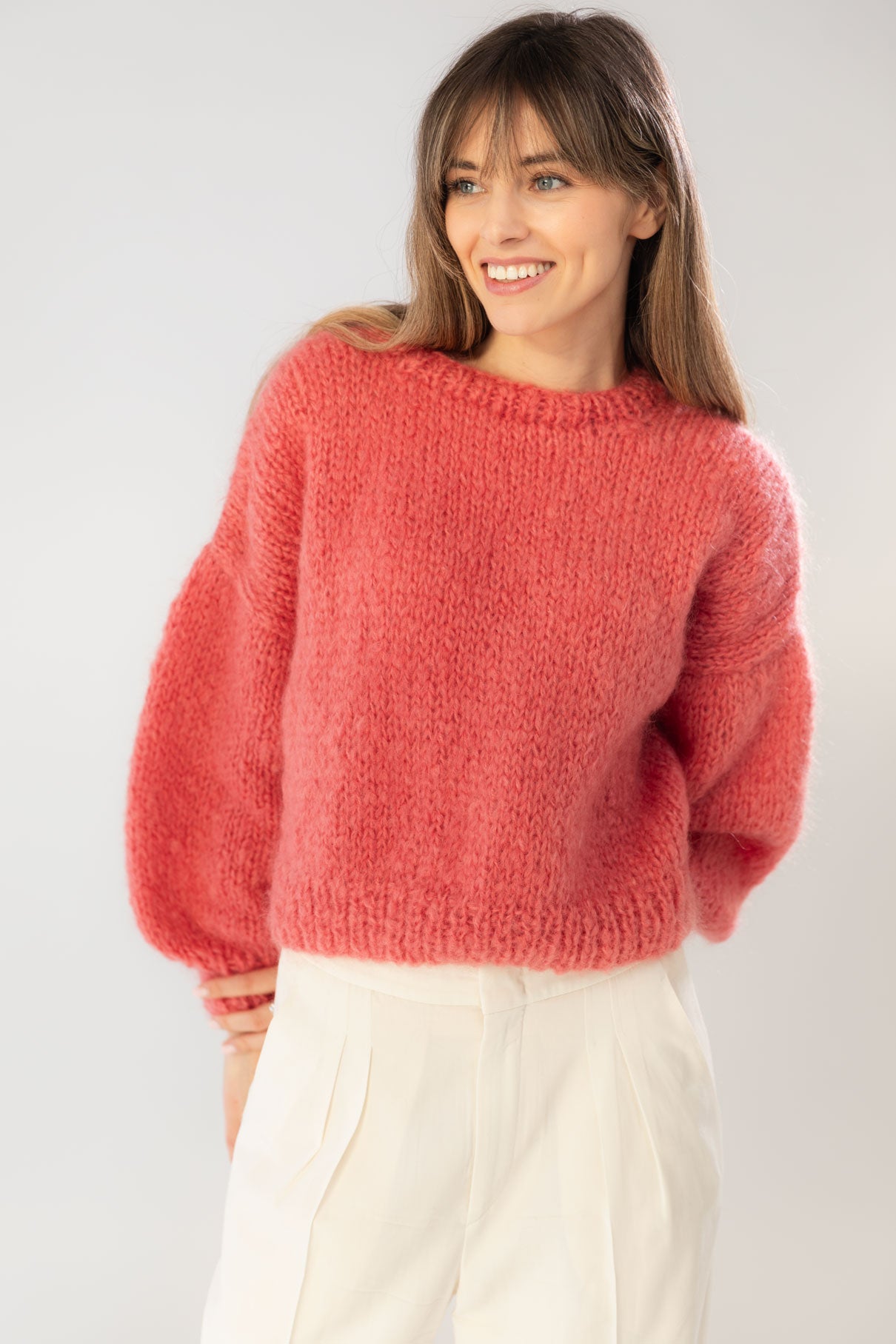 Chunky Mohair - Bio Wool Sweater – onika-knitwear