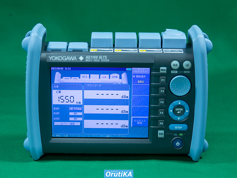光測定器 光パワーメーター OLTS AQ1100 横河(校正証明あり) マルチ
