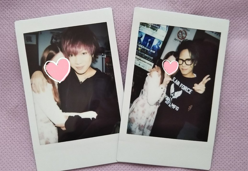 昨日のインストのチェキ♡(๑˃̵ᴗ˂̵) #R指定 #EROGRO #2ショットチェキ