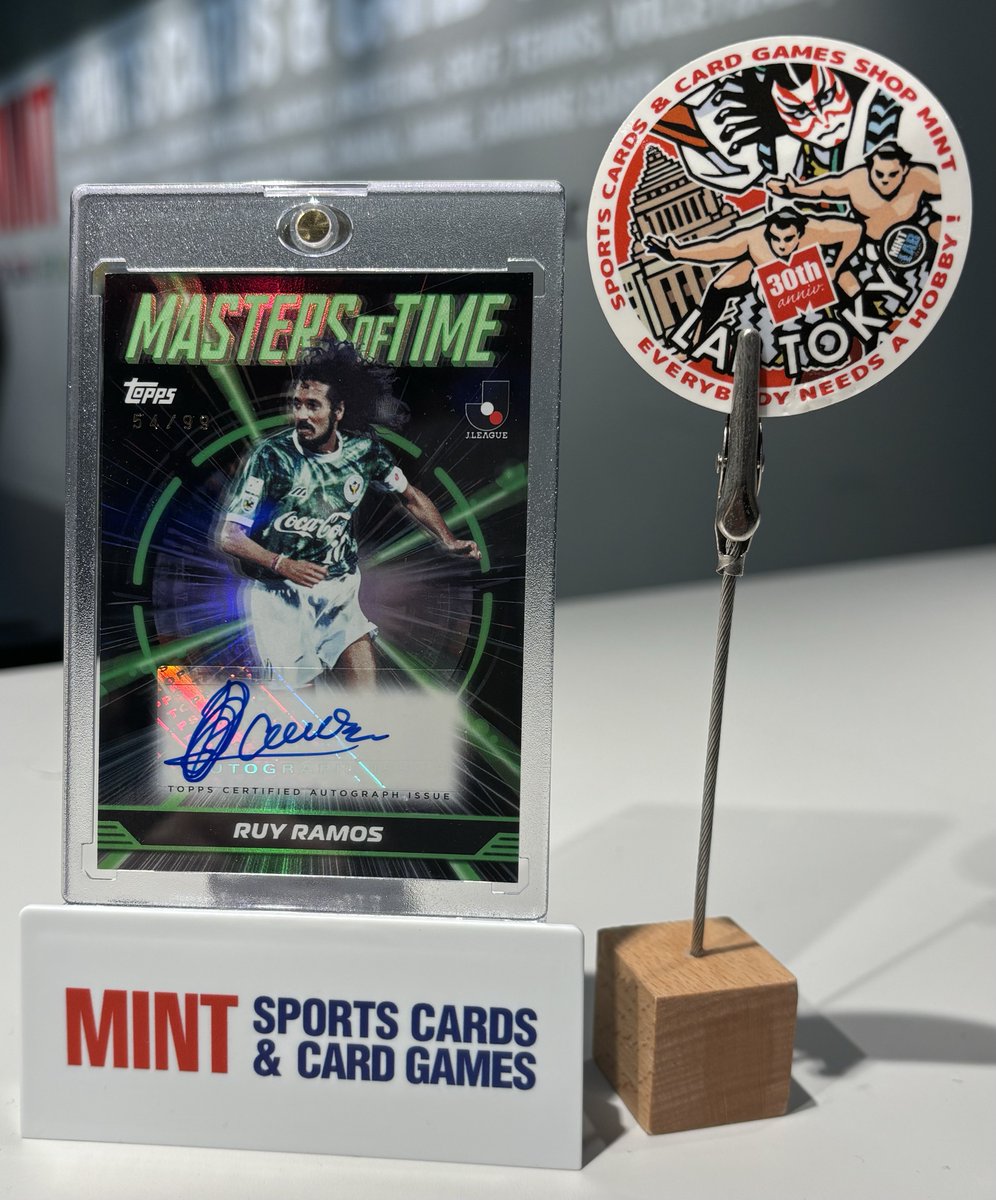お客様良い引きー( ^ω^ )「2025 TOPPS Jリーグ フラッグシップ」より