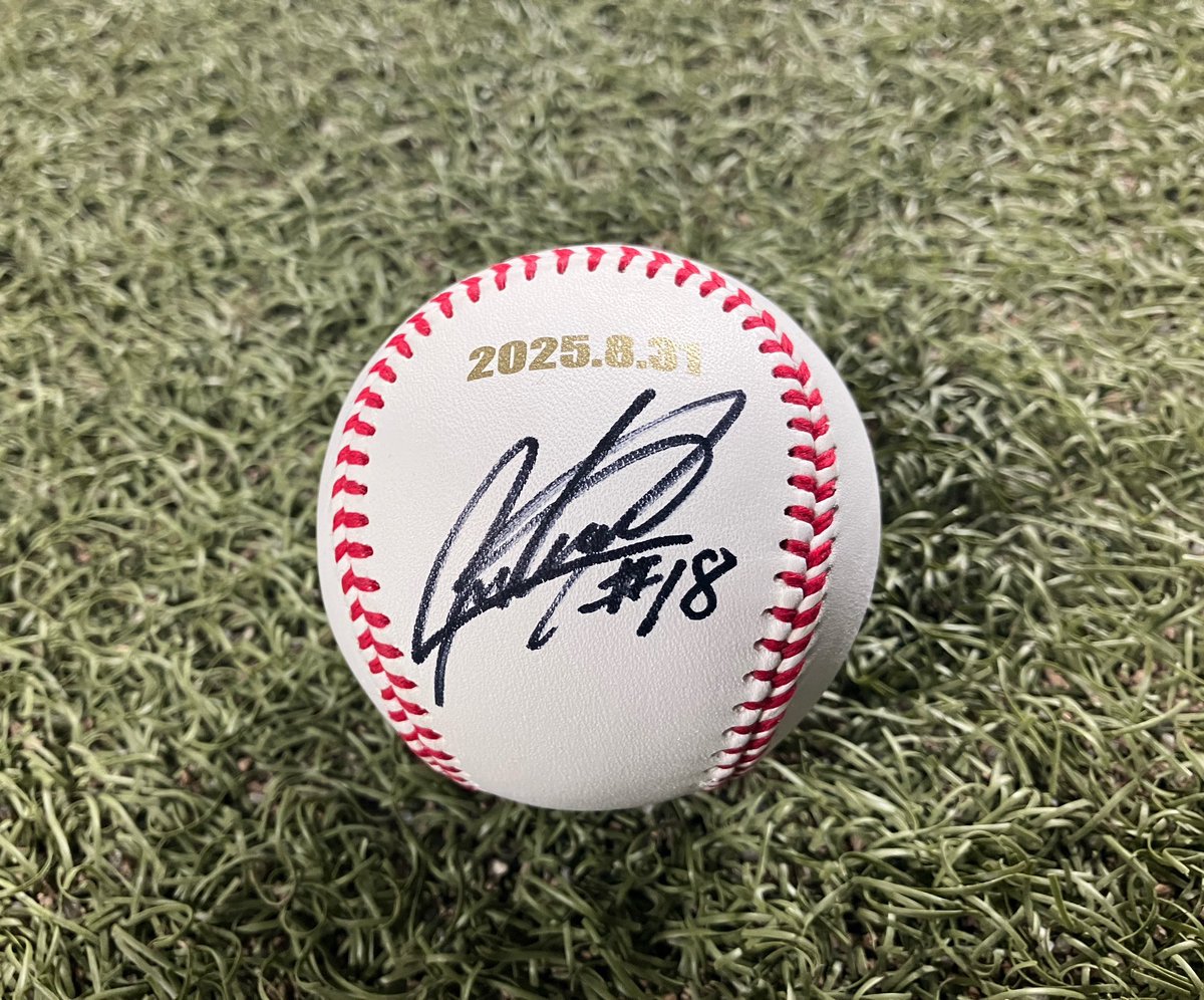 イチロー、松井秀喜、松坂大輔 松井稼頭央 なんと4人のサインが ⚾️一