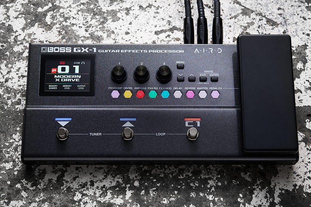 GX-1 | Guitar Effects Processor本日発売！】 GX-1は、新機能である