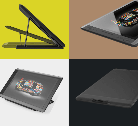 HUION液晶タブレットの仕様一覧表【GT-220,GT-190,GT-185,GT-156HD