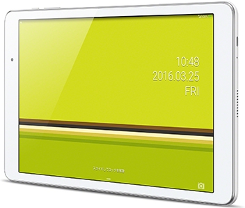 10インチタブレット「Qua tab (キュア タブ) 02 」を発表、auから2月