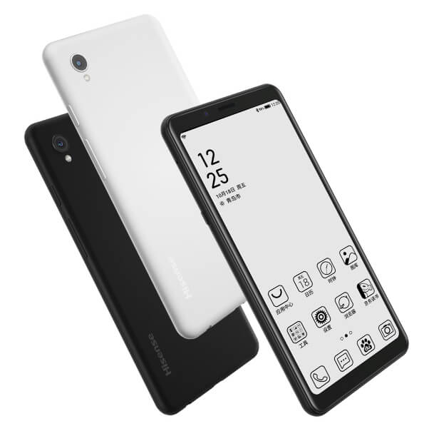 Hisense A5 発表、ディスプレイが電子ペーパー(e-ink)のAndroid