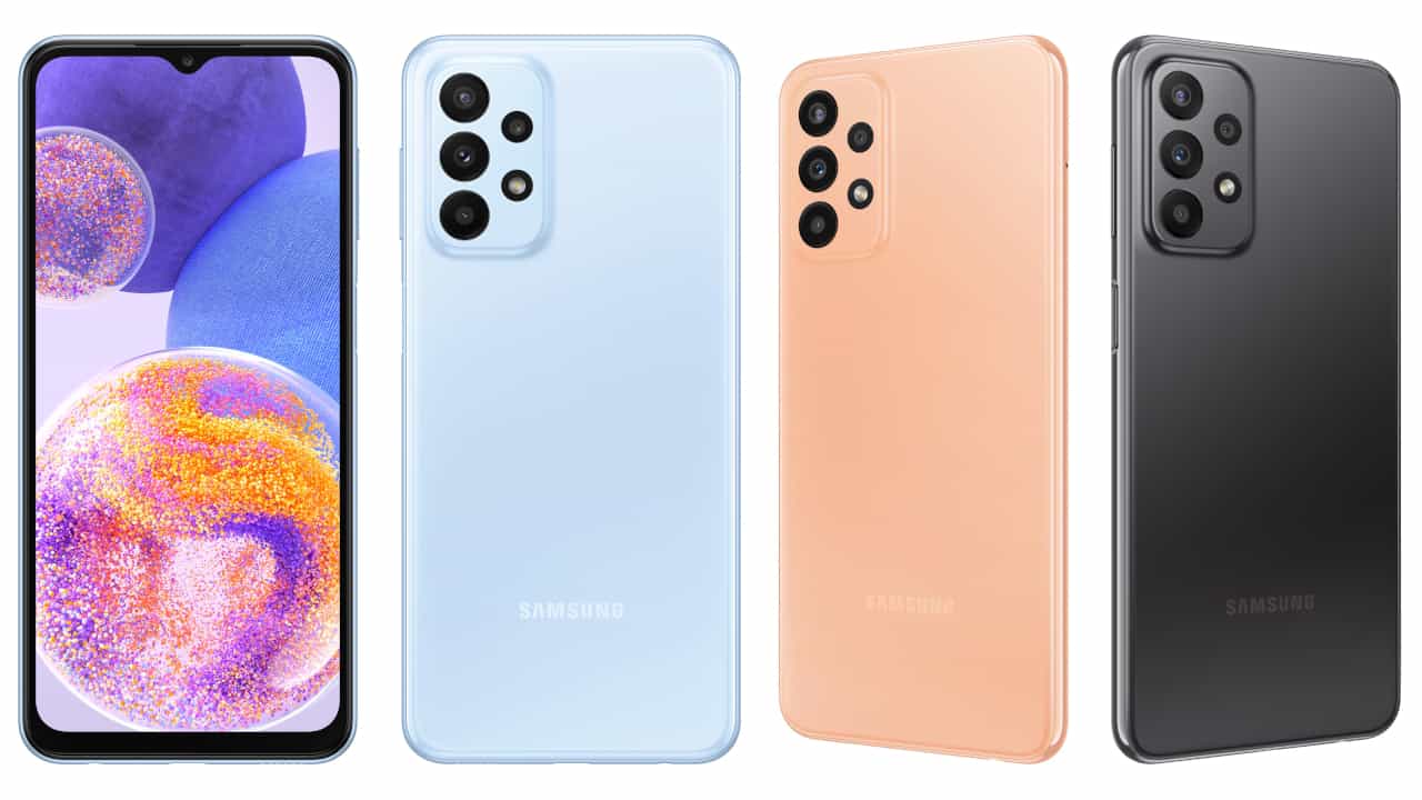 Samsung Galaxy A23 発表、50MPクアッドカメラ搭載の6.6インチ
