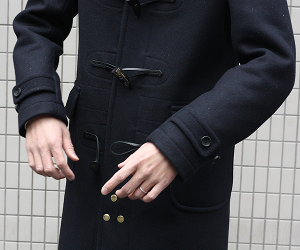 SCYE BASICS Super140'S Wool Melton Duffle Coat | andPheb Staff Blog