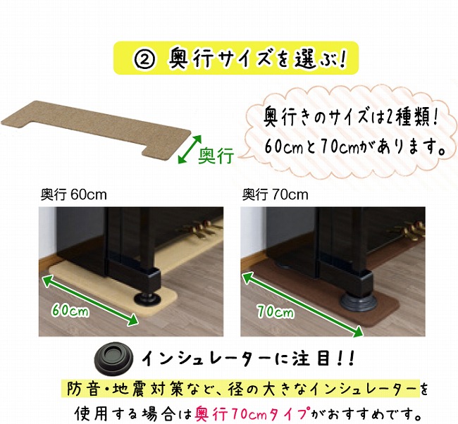 ピアノ用（防音断熱）フラットボード一覧｜テレマン楽器（楽器PLAZA）