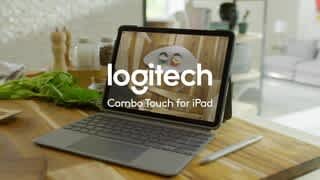 Logitech Combo Touch Keyboard and Trackpad Case for Apple iPad