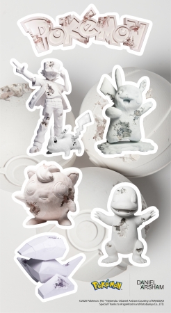 Daniel Arsham × Poké mon」渋谷PARCO・PARCO MUSEUM TOKYOでの展覧会