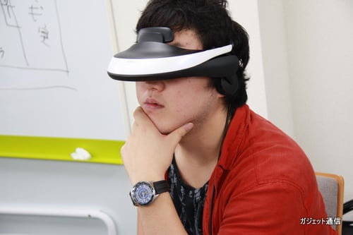 3D映画館が目の前に広がる！ ヘッドマウントディスプレー『Personal 3D