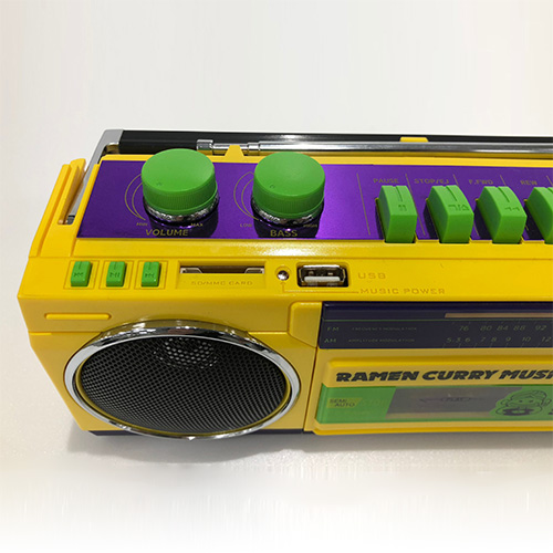 RCMRラジカセ | GOODS | RCMR ラーメンカレーミュージックレコード