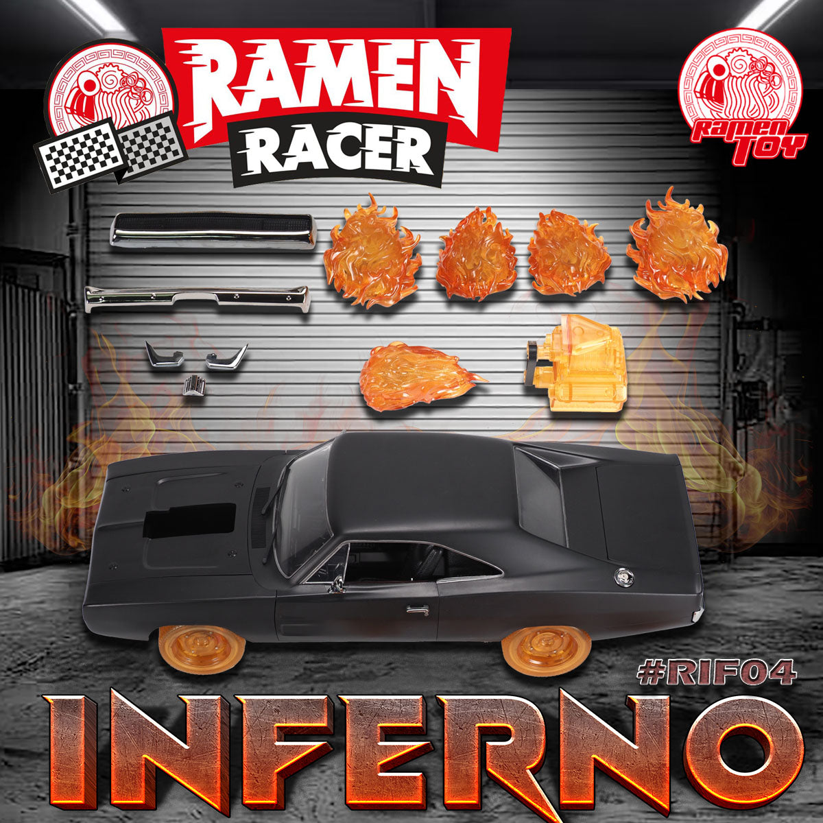 RIF04 - RAMEN RACER - INFERNO – Ramen Toy