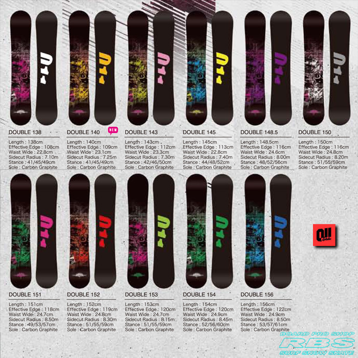 17-18 011 Artistic DOUBLE 138-156 ゼロワンワン アーティスティック