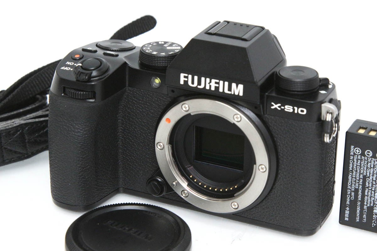 FUJIFILM X-S10 ボディ シャッター回数約7100回以下 γH508-2P4 | 富士