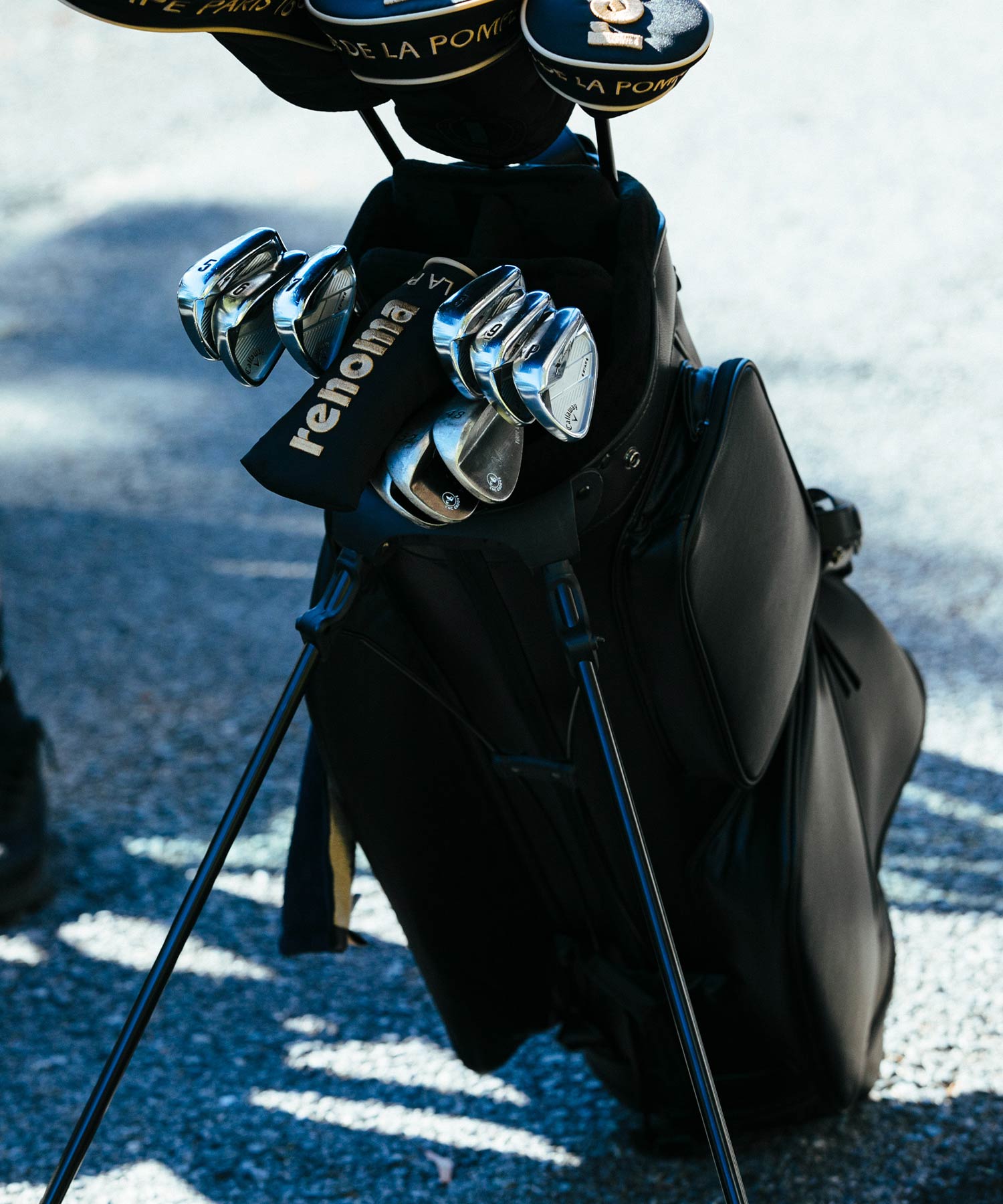 ORIGINAL CADDY BAG BLACK – renoma golf