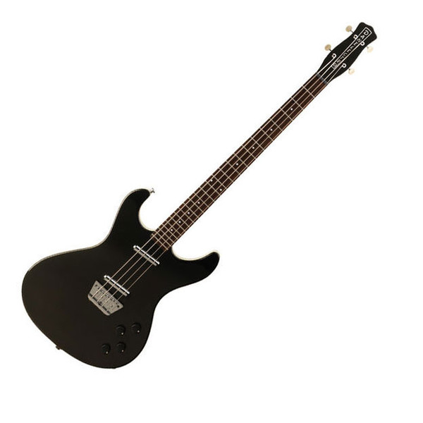 DISC Danelectro Hodad Bass Guitar, Gloss Black at Gear4music
